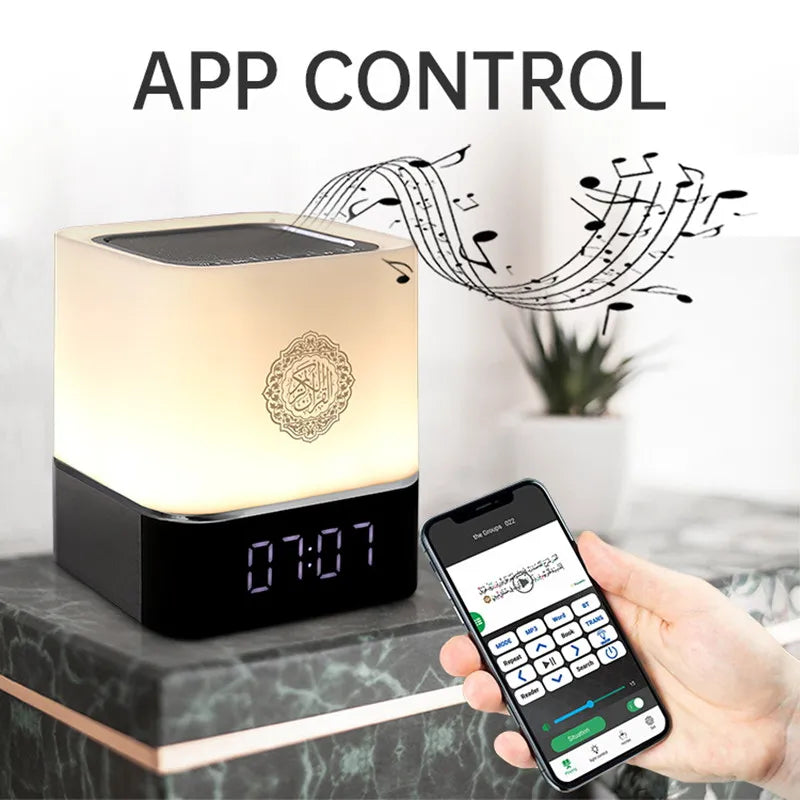 App Control of Azan Clock Quran Player