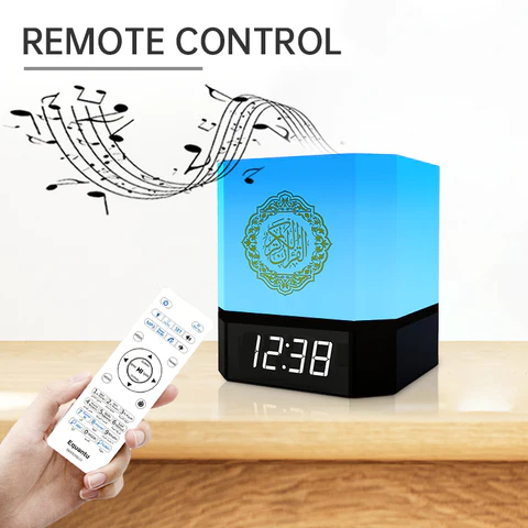 Remote Control Azan Clock Quran Player