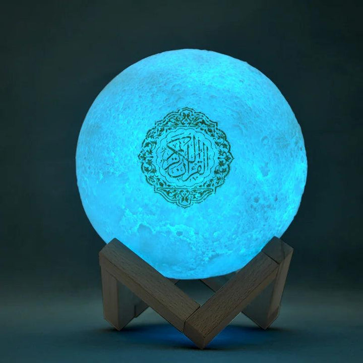 Blue Moon Quran Speaker Lamp