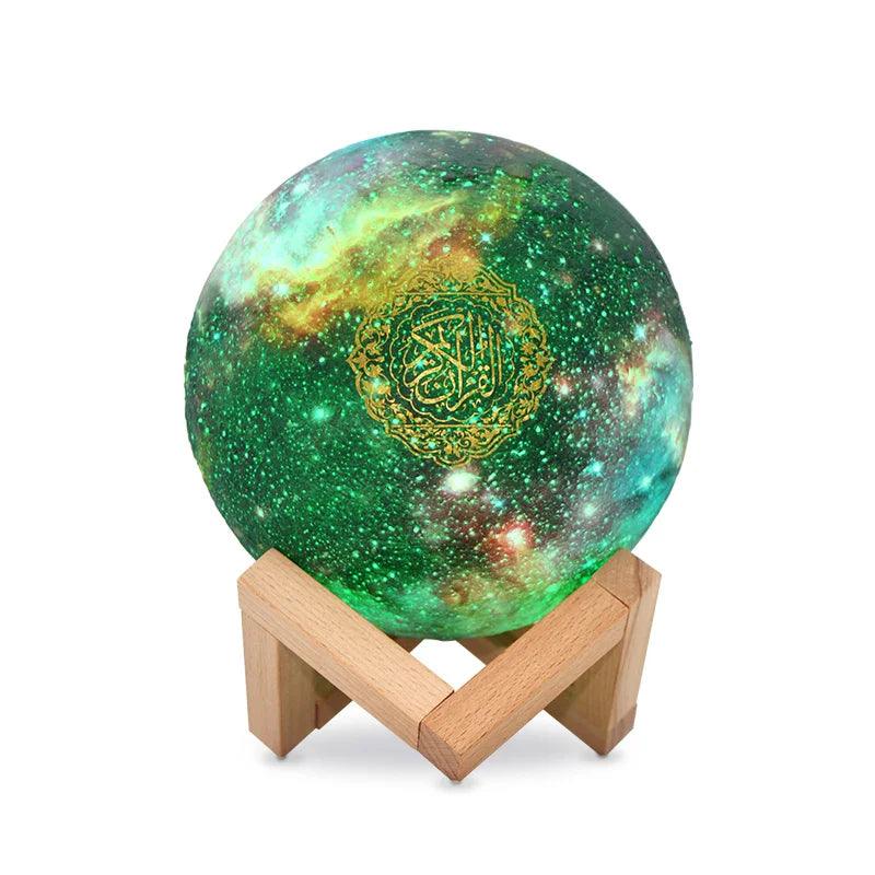 Green Galaxy Lamp Quran Player