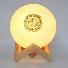 Yellow Moon Lamp Quran Player